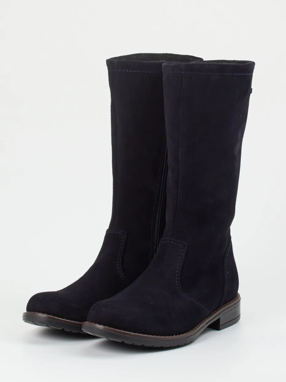 Kinder Ralph Harrison Classic – Stiefel aus Veloursleder Dunkel