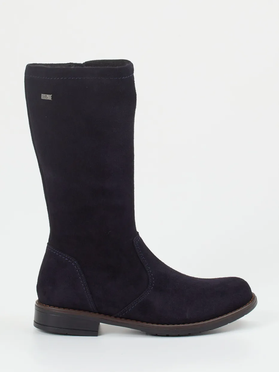 Kinder Ralph Harrison Classic – Stiefel aus Veloursleder Dunkel