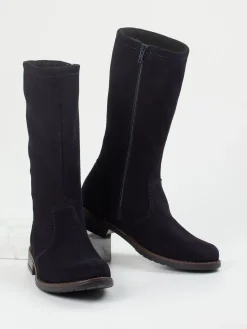 Kinder Ralph Harrison Classic – Stiefel aus Veloursleder Dunkel