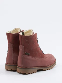 – Schnürboots aus Nubukleder Altrosa*Ralph Harrison Classic New