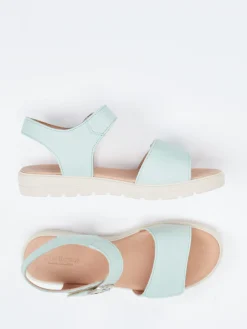 Kinder Ralph Harrison Classic – Sandalen aus Nubukleder Pastellgrün