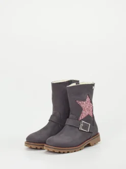 Kinder Ralph Harrison Classic – Winterstiefel aus Nubukleder