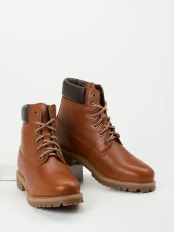 – Schnürboots aus Fettleder cognac*Ralph Harrison Country Hot