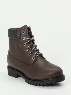 – Schnürboots aus Fettleder Dunkelbraun*Ralph Harrison Country Hot