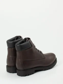 – Schnürboots aus Fettleder Dunkelbraun*Ralph Harrison Country Hot