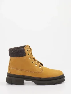 Damen Ralph Harrison Country – Schnürboots aus Nubukleder honigbraun