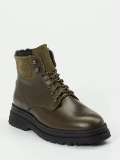 Herren Ralph Harrison Country – Schnürboots aus Fettleder oliv