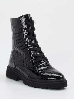 – Schnürboots aus Lackleder*Rapid Soul Online