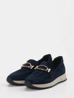 Damen Rapid Soul – Slipper aus Veloursleder Dunkel