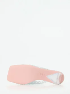 – High Heels aus Metallic mit Stsbesatz*RAS Clearance