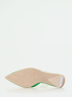 Damen RAS – Mules aus Kalbleder mit transparentem Riemen