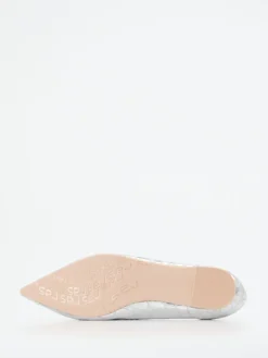 – Spitzballerinas aus Metallicleder*RAS Sale