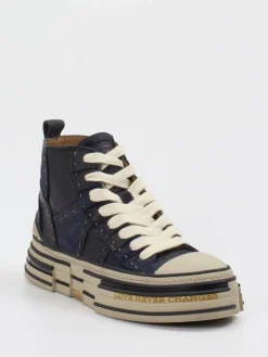 Damen Rebecca White – High-Top Sneaker aus Veloursleder