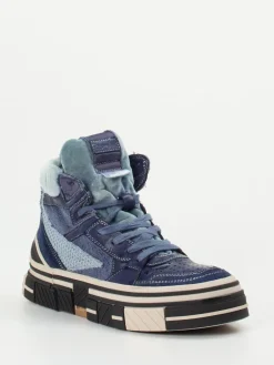 – High-Top Sneaker aus Kalbleder*Rebecca White Discount