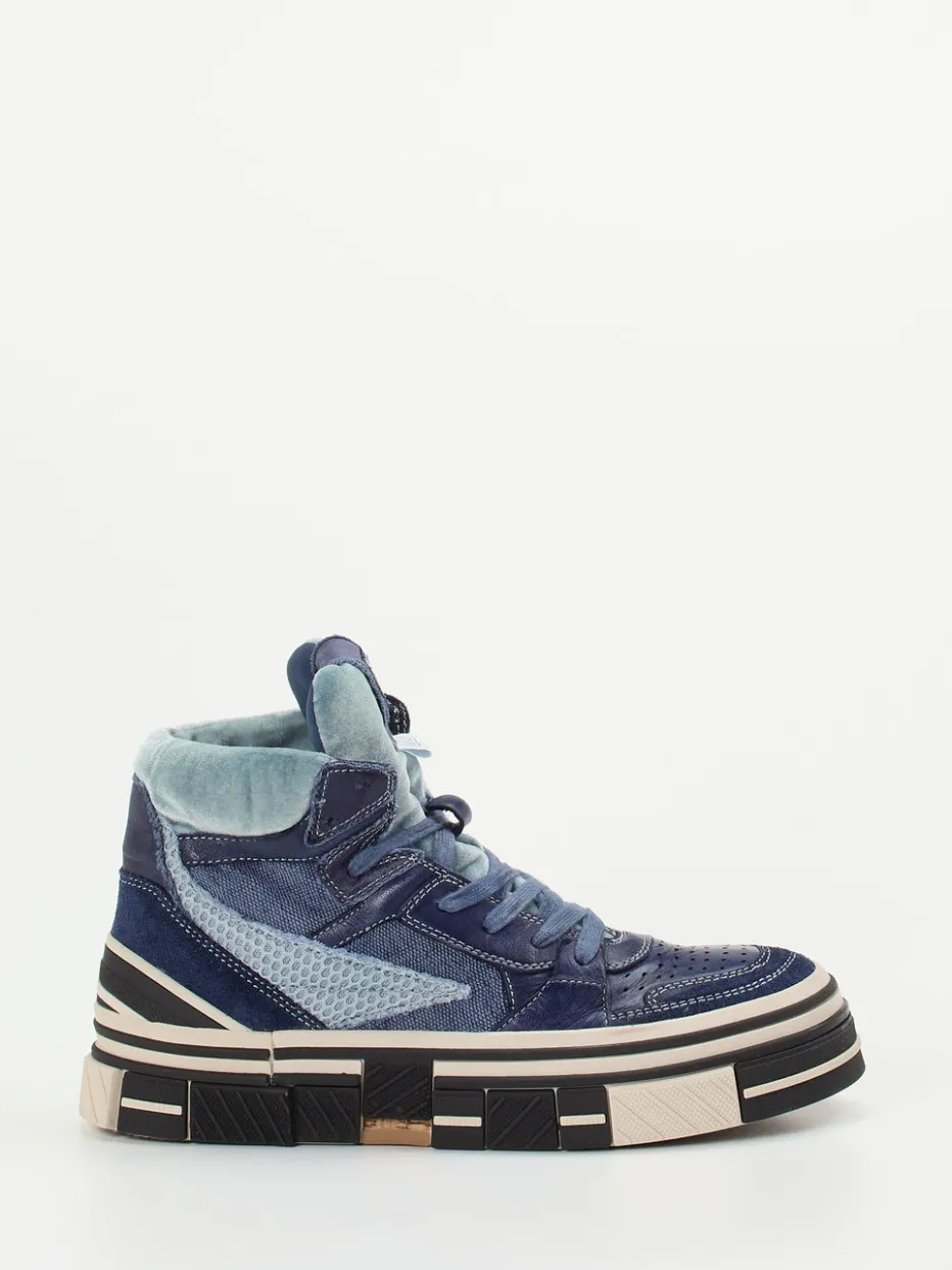 – High-Top Sneaker aus Kalbleder*Rebecca White Discount