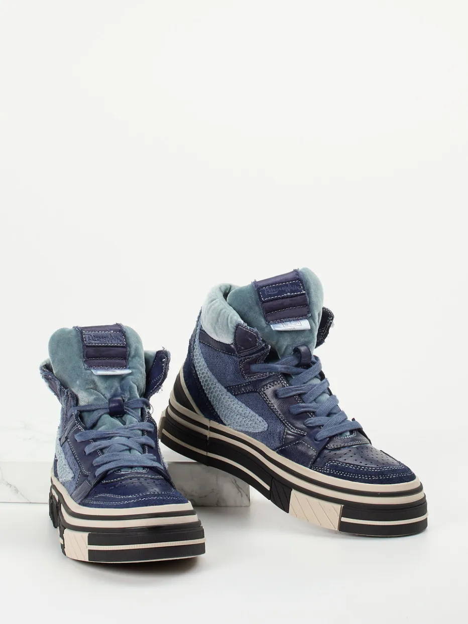 – High-Top Sneaker aus Kalbleder*Rebecca White Discount