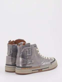 Damen Rebecca White – High-Top Sneaker aus Metallicleder