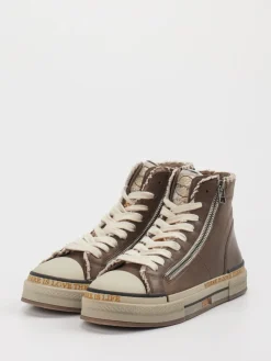 Damen Rebecca White – High-Top Sneaker aus Leder altrosa