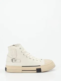 – High-Top Sneaker aus Lammleder creme*Rebecca White Discount