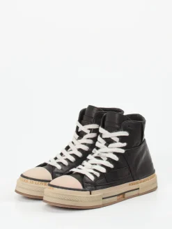– High-Top Sneaker aus Leder*Rebecca White Discount
