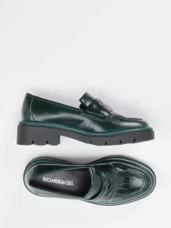 – Loafer aus Kalbleder in Tannen*Regarde Le Ciel Best