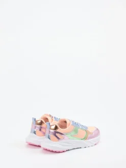 Kinder Richter – Chunky Sneaker aus Textil in Pfirsichrosa