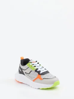 – Sneaker aus Textil mit Neonakzenten*Richter Outlet