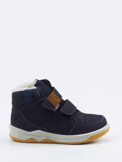 – Kinder-Stiefeletten aus Nubukleder Dunkel*Ricosta Best