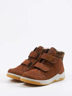 Kinder Ricosta – Kinder-Winterboot aus Nubukleder rost