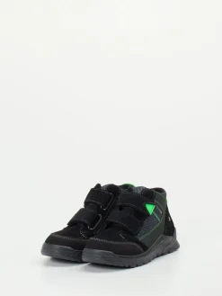 Kinder Ricosta – Klettboots aus Synthetik und Veloursleder