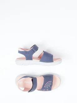 – Klettsandale aus Nubukleder Dunkel*Ricosta