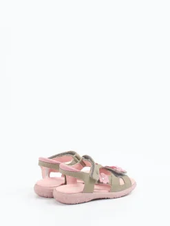 – Klettsandale aus Nubukleder Altrosa*Ricosta Outlet