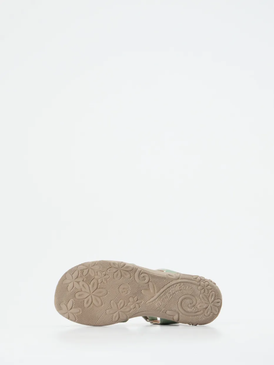 Kinder Ricosta – Klettsandalen aus Synthetik in Salbei