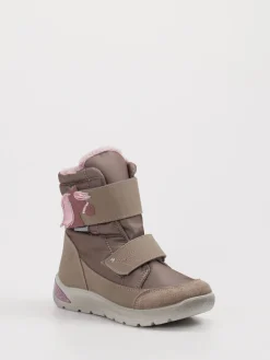 Kinder Ricosta – Klettstiefel aus Synthetik in Taupe