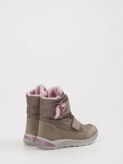 Kinder Ricosta – Klettstiefel aus Synthetik in Taupe
