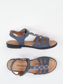 – Komfortsandalen aus Synthetik in Dunkel*Ricosta New