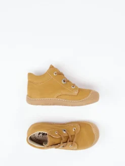 Kinder Ricosta – Lauflernschuh aus Nubukleder honig