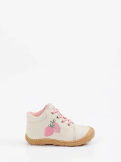 Kinder Ricosta – Lauflernschuh aus Nubukleder creme