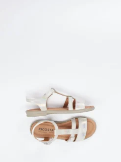 Kinder Ricosta – Riemchensandale aus Nubukleder