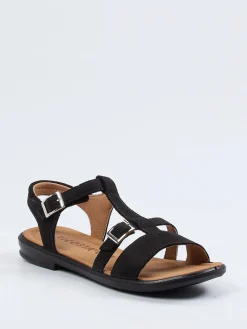 Kinder Ricosta – Riemchensandalen aus Nubukleder
