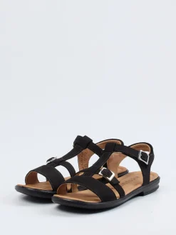 Kinder Ricosta – Riemchensandalen aus Nubukleder