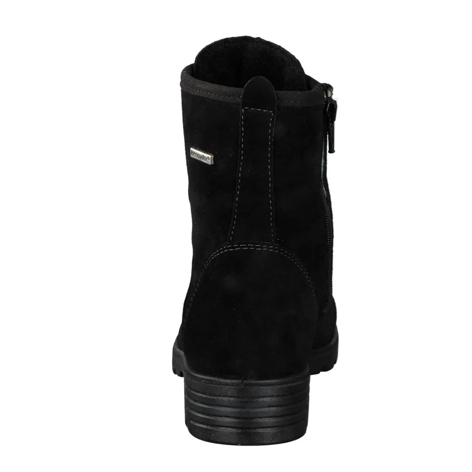 Kinder Ricosta – Schnürboots aus Veloursleder