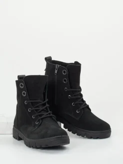 Kinder Ricosta – Schnürboots aus Veloursleder