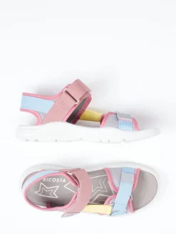 – Trekkingsandale aus Textil in Altrosa*Ricosta Discount