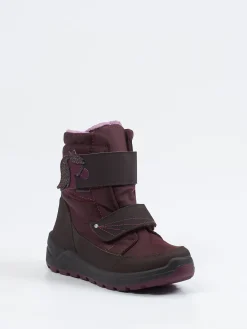 Kinder Ricosta – Winterboots aus Synthetik in Brombeer