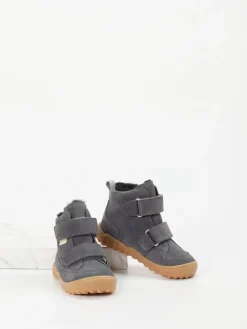 Kinder Ricosta – Winterstiefel aus Veloursleder anthrazit