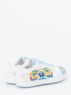 Herren Rise – Sneaker aus Leder mit Allover-Grafikprint