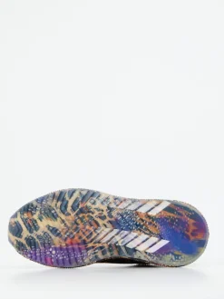 – Sneaker aus Metallic mit Pailletten Violett*Rise Outlet