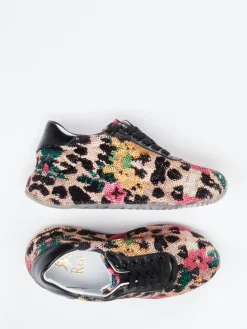 – Sneaker aus Textil mit Strassbesatz*Rise Online