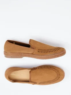 – Mokassin-Slipper aus Veloursleder*Rivieras